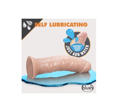 DR. SKIN 8INCH SELF LUBRICATING DILDO